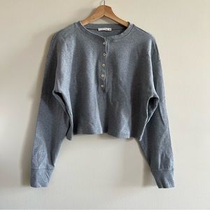 Wilfred Free Mavis Long Sleeve (Grey, M)